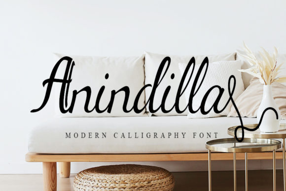 Anindilla: The Script Handwritten Font for Dreamy Campaigns