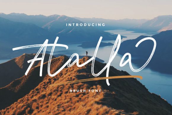 Atalla: The Elegant Handwritten Font for Romantic Brands