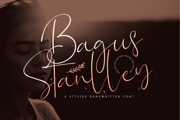 Bagus Stanlley: A Modern Handwritten Font for Campaigns