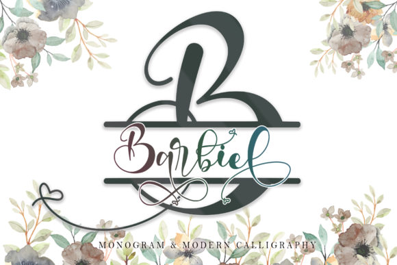Barbiel: A Romantic Script Handwritten Font for Branding