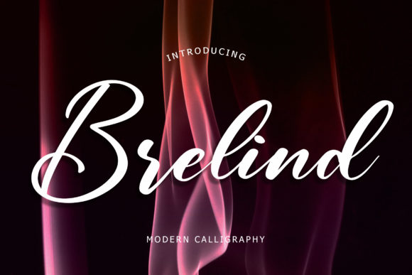 Brelind: Elegant Calligraphy Font for Web Design