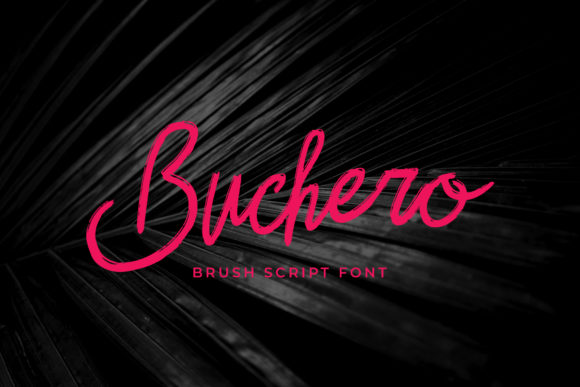 Buchero: A Sweet Handwritten Font for Editorial Design