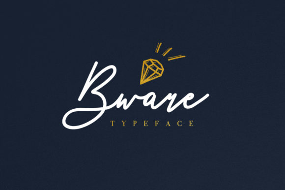 Bware: A Sweet Handwritten Font for Editorial Design