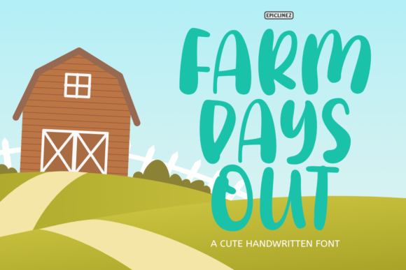 Farm Days Out Font for Web Designers