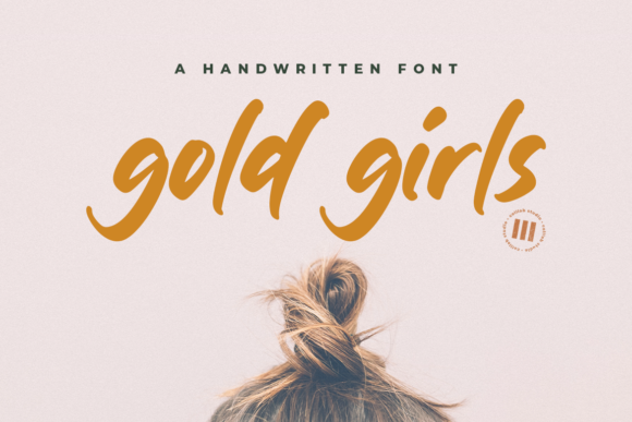 Gold Girls Font for Modern Web Design