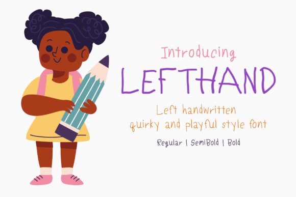 Lefthand Font: Playful Script for Bold Branding