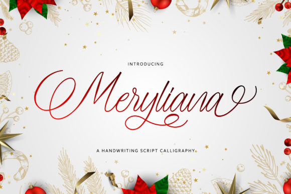 Meryliana: The Handwritten Font for Clear Campaigns