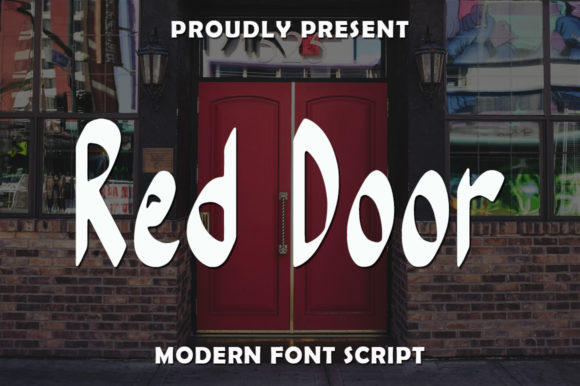 Red Door: A Bold Handwritten Font for Makers