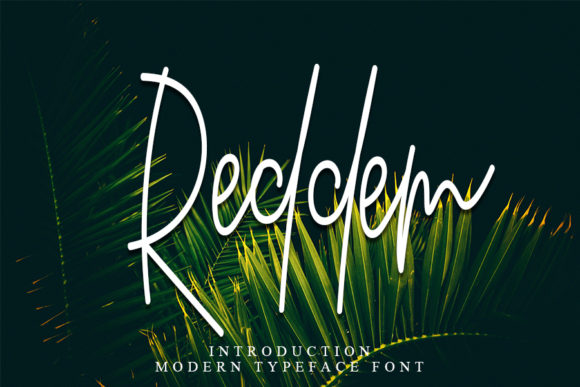 Reddem Font: Elevating Digital Branding with Script