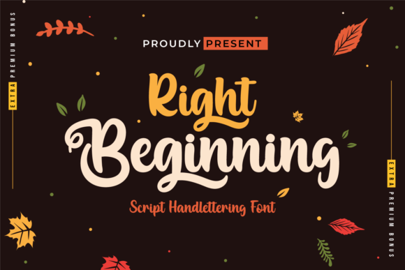 Right Beginning: The Perfect Handwritten Font for Branding