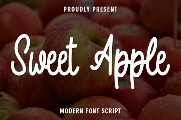 Sweet Apple: A Handwritten Font for Branding