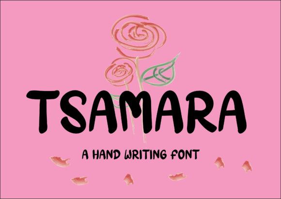 Tsamara: A Sweet Handwritten Font for Branding