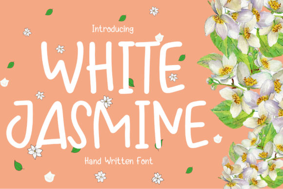 White Jasmine: A Handwritten Font for Editorial Design